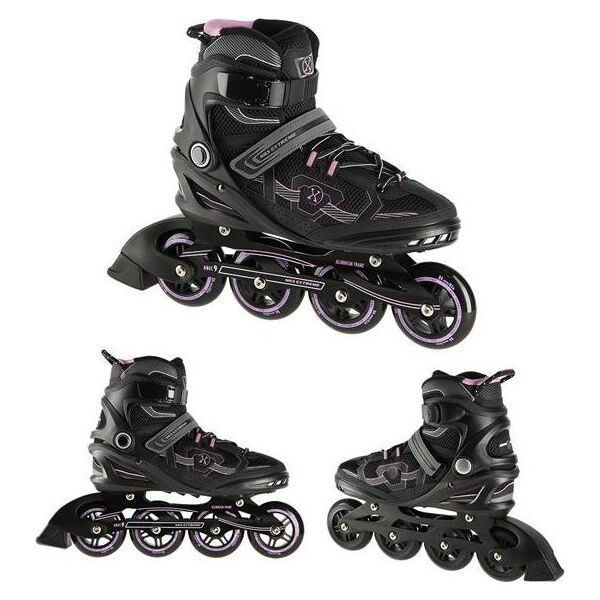 Rolki Nils Extreme NA9157 rekreacyjne fioletowe r. 42