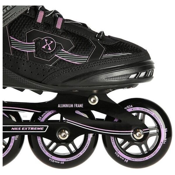 Rolki Nils Extreme NA9157 rekreacyjne fioletowe r. 42
