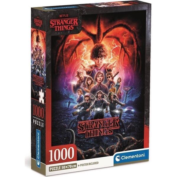 Clementoni CLE puzzle 1000 Compact Netflix StrangerThin.39713