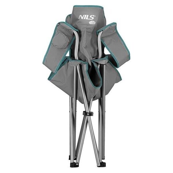 Nils Extreme NC3079 SZARO-ZIELONE KRZESŁO TURYSTYCZNE NILS CAMP