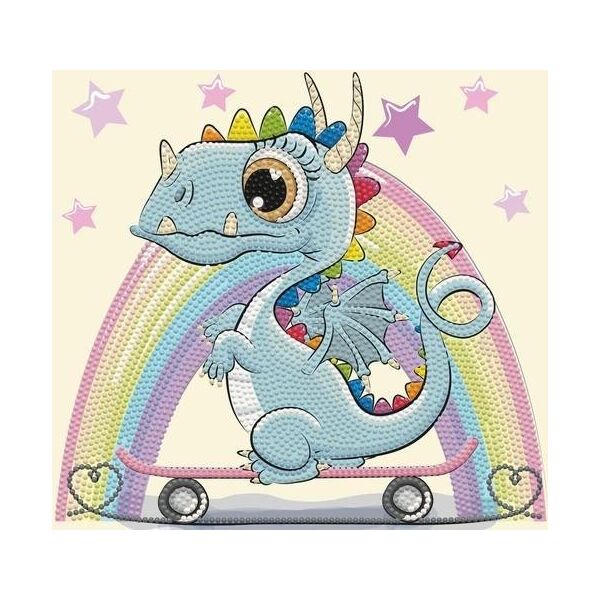 DIAMOND DOTZ DIAMOND DOTZ DRAGON SKATE