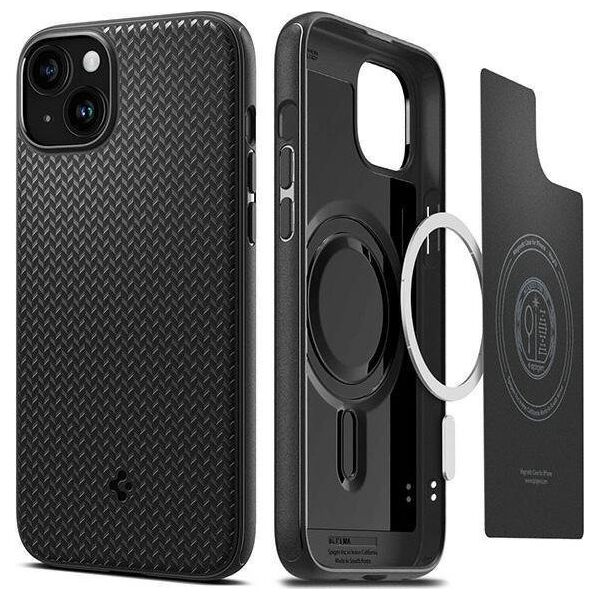 Spigen Spigen Mag Armor iPhone 15 Plus 6.7" MagSafe czarny/matte black ACS06671