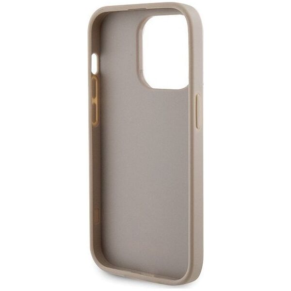 Guess Guess GUHCP15LPS4DGPD iPhone 15 Pro 6.1" złoty/gold hardcase Strass Metal Logo