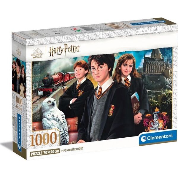 Clementoni Puzzle Compact Harry Potter 1000 elementów (39862)