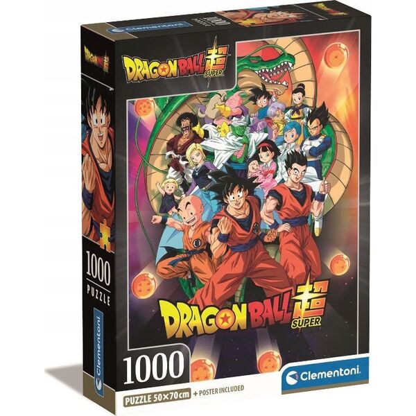 Clementoni Puzzle 1000 elementów Compact Anime Dragon Ball