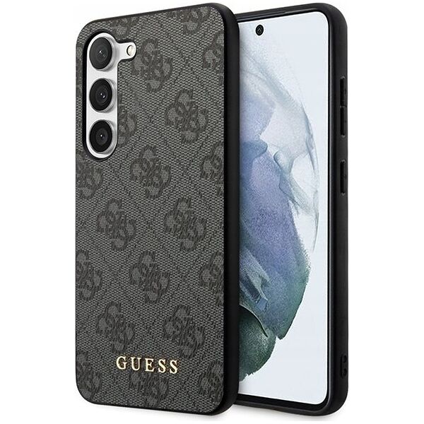 Guess GUESS SAMSUNG S24+ GUHCS24MG4GFGR METAL GOLD LOGO BLACK