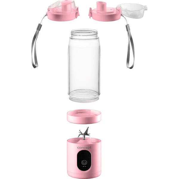 Blender kielichowy Concept FitMaker Błękitny SM4002