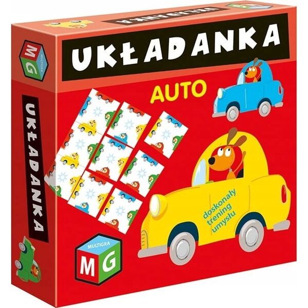 Multigra Układanka-Łamigłówka - Auto 05822