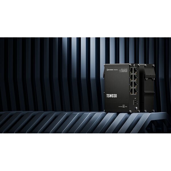 Switch Teltonika Switch TSW030 8xRJ45 porty 10/100Mbps DIN