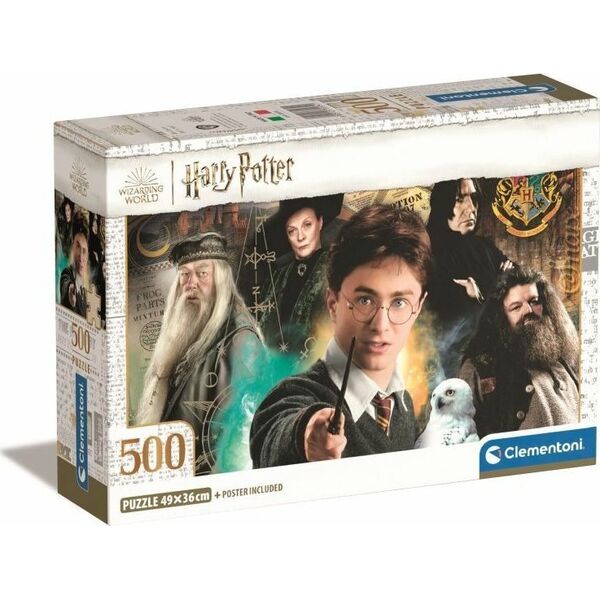 Clementoni CLE puzzle 500 Compact HarryPotter 35534