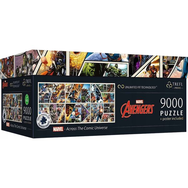 Trefl Puzzle 9000el Marvel Across The Comic Universe 81022 TREFL