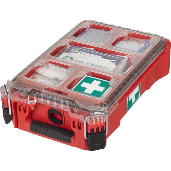 Sourcing MILWAUKEE PACKOUT FIRST AID KIT DIN 13157