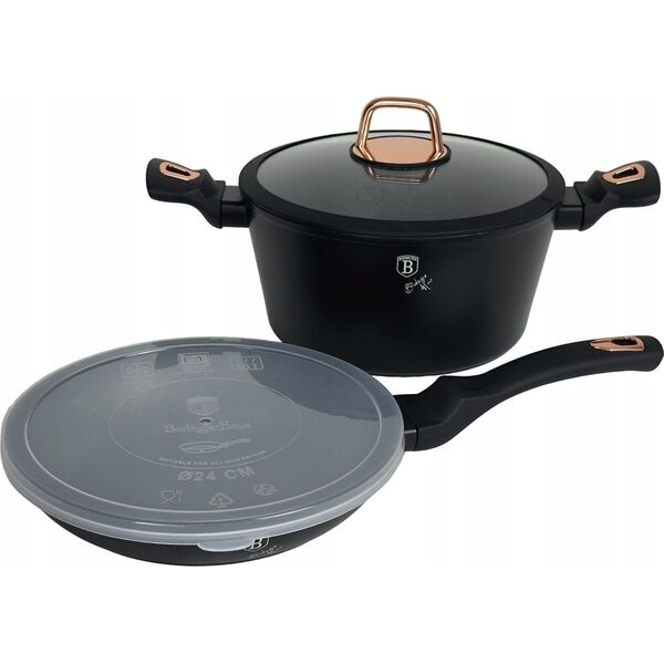 Patelnia Berlinger Haus GARNEK I PATELNIA BERLINGER HAUS BH-7741 BLACK ROSE