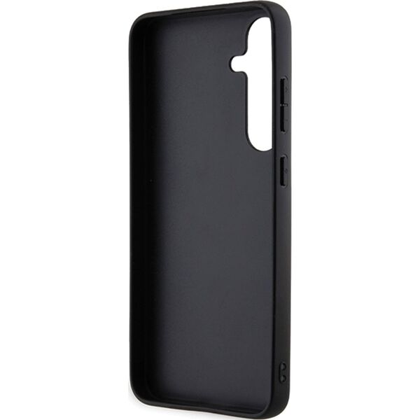 Karl Lagerfeld Etui Karl Lagerfeld KLHCS24MGSAKCPK Samsung Galaxy S24+ Plus hardcase Gripstand Saffiano Karl&Choupette Pins czarny/black