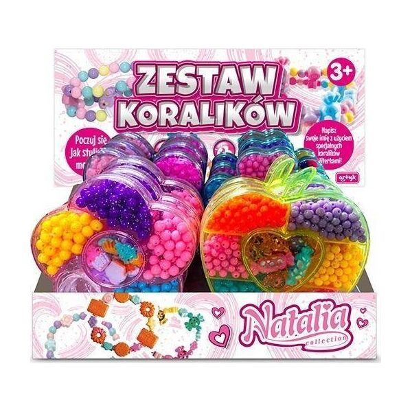 Artyk Zestaw koralików Natalia mix