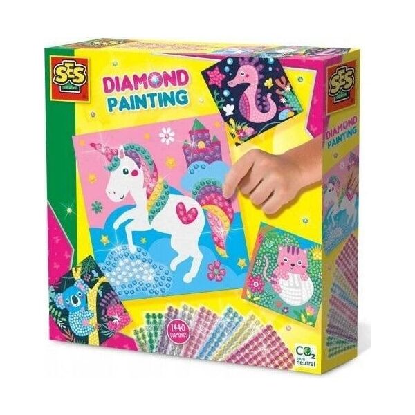SES SES Diamond painting "Happy animals"