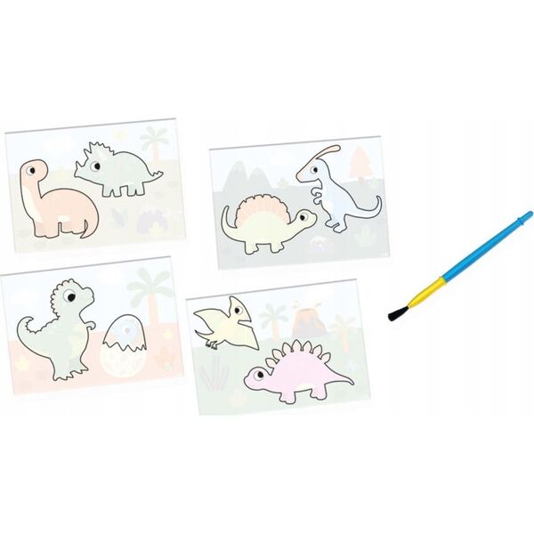 SES SES My First Colouring with water - Dinos