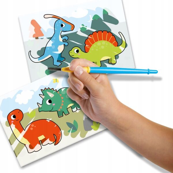 SES SES My First Colouring with water - Dinos