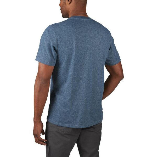 Milwaukee MILWAUKEE T-SHIRT Z KRÓTKIM RĘKAWEM - NIEBIESKI HTSSBLU-L