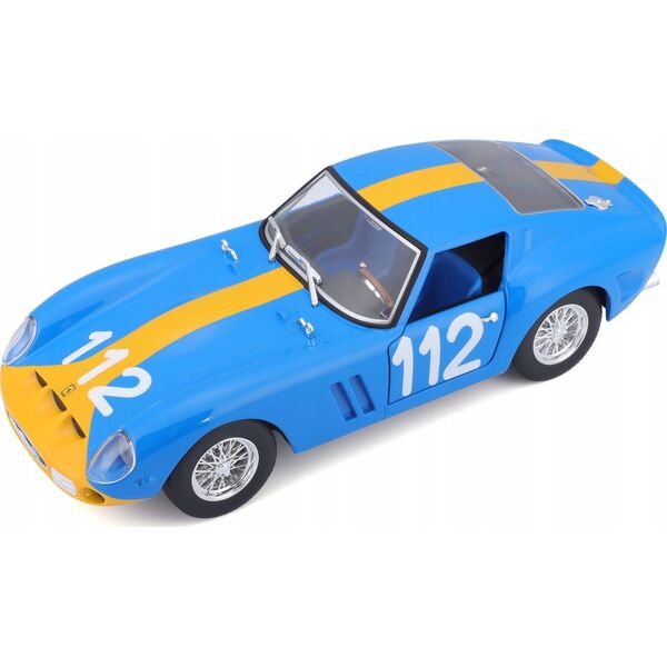 Bburago BBU 1:24 Ferrari Racing ModelKit 250 GTOBlue 26581