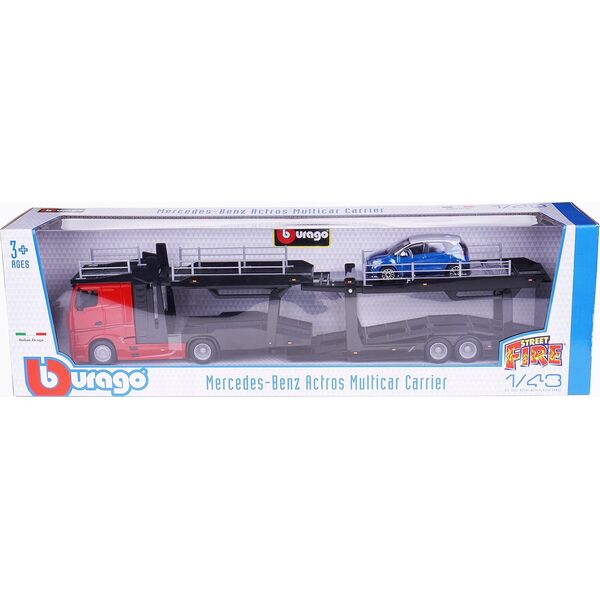 Bburago BBU 1:43 Street Fire MulticarCarrier VolvoFH 31462