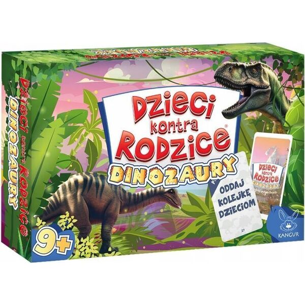 Kangur Dzieci kontra rodzice gra Dinozaury 40605