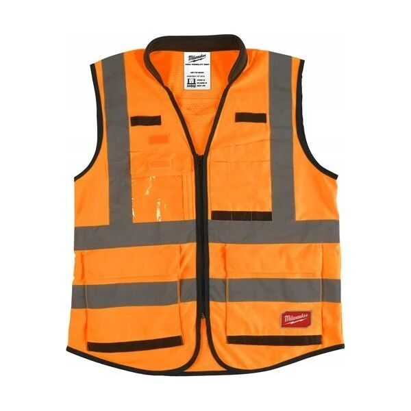 Milwaukee MILWAUKEE KAMIZELKA ODBLASKOWA POMARAŃCZOWA 2XL/3XL PREMIUM