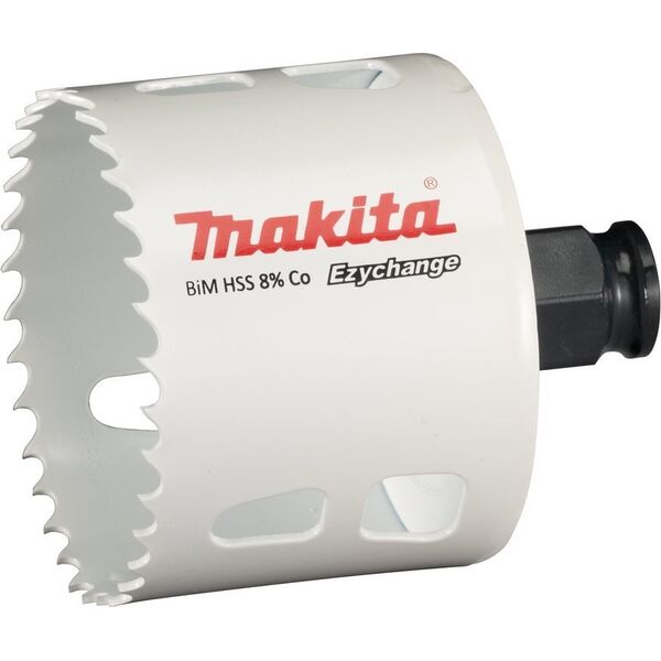 Πριόνι οπής MAKITA BIM HSS-Co 8% 64mm EZYCHANGE ΜΕΤΑΛΛΟ, ΧΑΛΥΒΑΣ, ΑΛΟΥΜΙΝΙΟ, ΞΥΛΟ, PVC