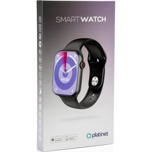 Smartwatch Platinet PSMART29B Czarny  (45995)