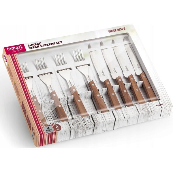 Lamart LT2062 Sztuce do stekw 8szt. LAMART