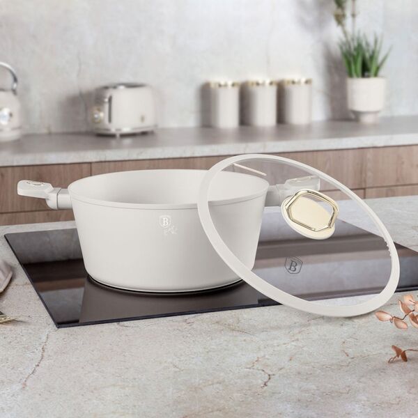 Berlinger Haus GARNEK TYTANOWY Z POKRYWĄ 30cm BERLINGER HAUS BH-8073 SAHARA