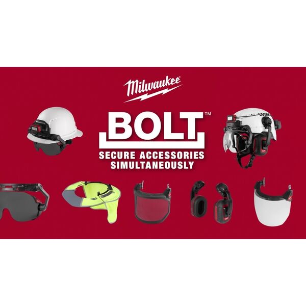Milwaukee MILWAUKEE PASEK PODBRÓDKOWY 4-PKT BOLT /1szt.