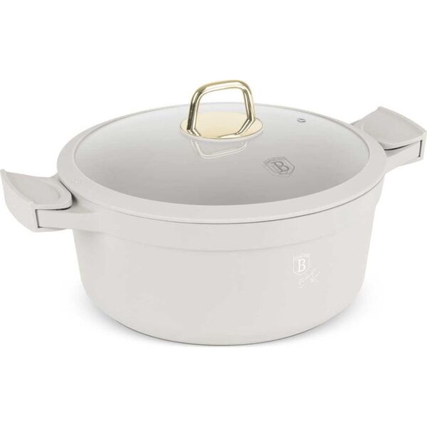 GARNEK TYTANOWY Z POKRYWĄ 28cm BERLINGER HAUS BH-7788 SAHARA