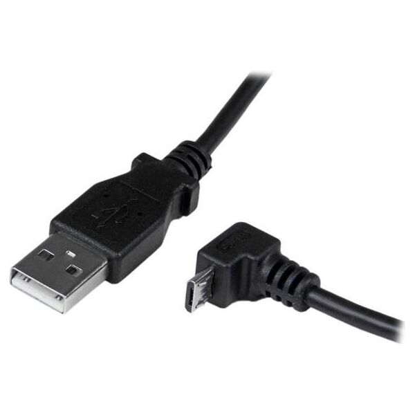 Kabel USB StarTech USB-A - microUSB 2 m Czarny (USBAUB2MD)