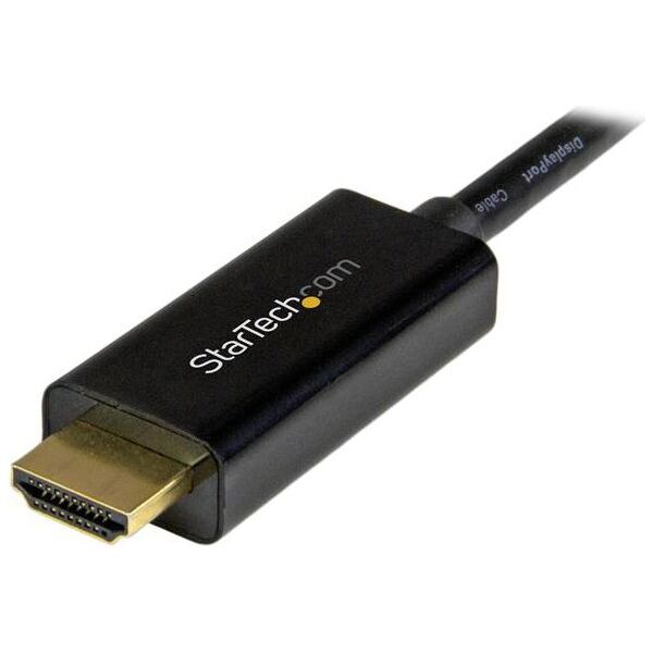 Kabel StarTech DisplayPort Mini - HDMI 2m czarny (MDP2HDMM2MB)