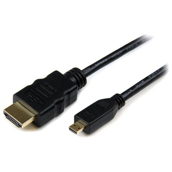 Kabel StarTech HDMI Micro - HDMI 2m czarny (HDADMM2M)