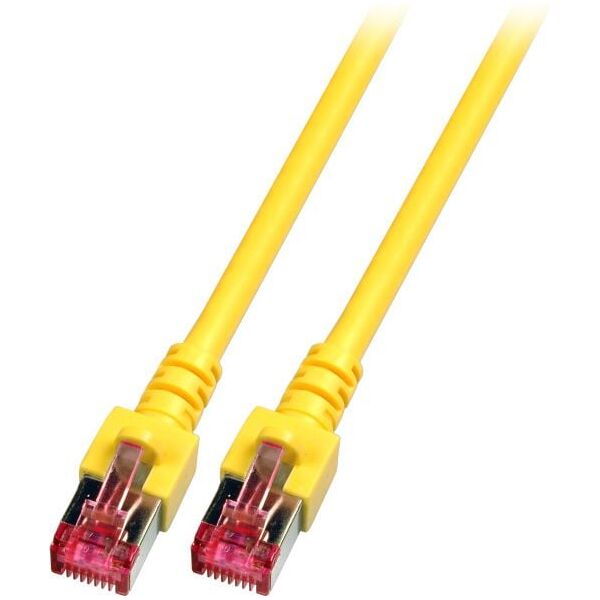 EFB Patchcord, Cat.6, S/FTP, PIMF, 7.5m, żóżłty (K5511.7,5)