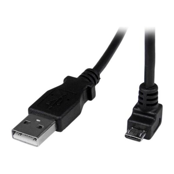 Kabel USB StarTech USB-A - microUSB 2 m Czarny (USBAUB2MD)