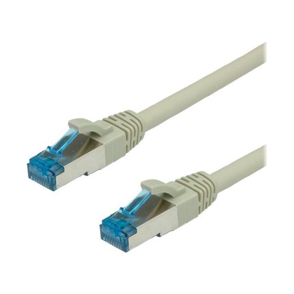 Value Patchcord Cat6a, S/FTP, LSZH, 20m, szary (21.99.0869)