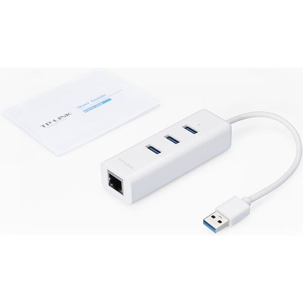 HUB USB TP-Link 1x RJ-45  + 3x USB-A 3.0 (UE330)