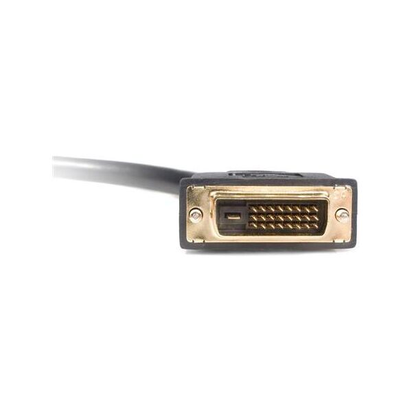 StarTech 0.3m czarny (DVISPL1DD)