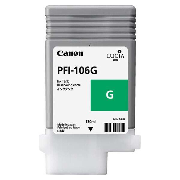 Tusz Canon oryginalny tusz PFI106G, green (6628B001)