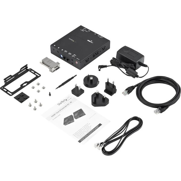 System przekazu sygnału AV StarTech ST12MHDLAN4K RECEIVER - ST12MHDLAN4R