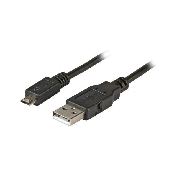 Kabel USB EFB USB-A - microUSB 1.8 m Czarny (K5232SW.1,8)
