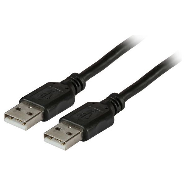 Kabel USB EFB USB-A - USB-A 3 m Czarny (K5253SW.3)