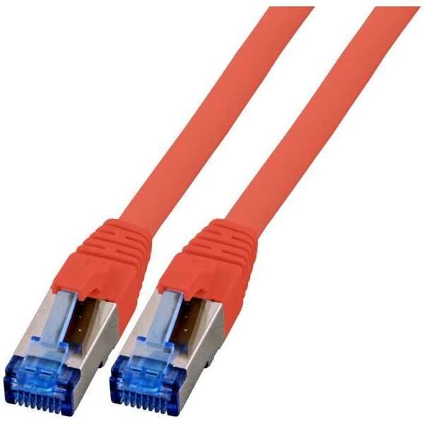 EFB RJ45 Patch Cable S/FTP, Cat.6A,Cat.7 RohCable TPE superflex, 7,5m, red (K5525FRT.7,5)