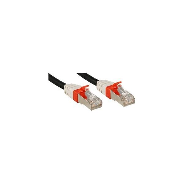 Lindy Patchkabel Cat6(A) SSTP / S/FTP PIMF schwarz 1.00m 10G (45363)