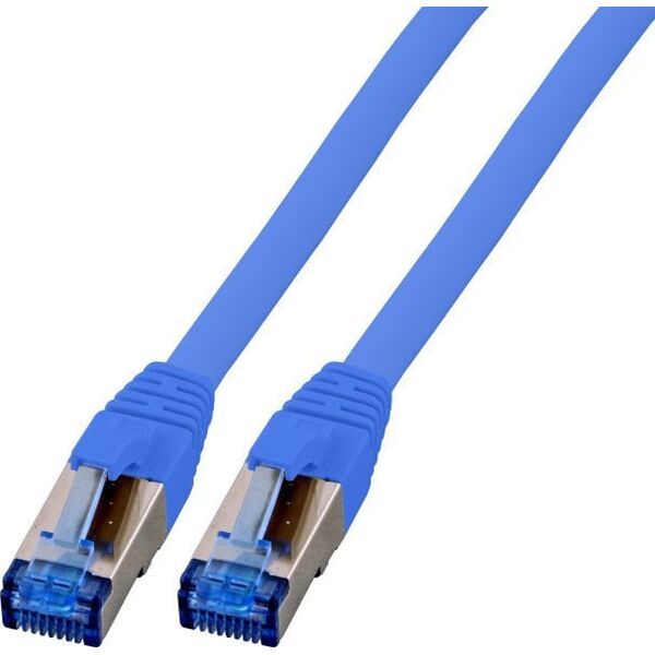 EFB EFB RJ45 Patch Cable S / FTP, Cat.6A, Cat.7 TPE superflex, 15m, Blue (K5525FBL.15)
