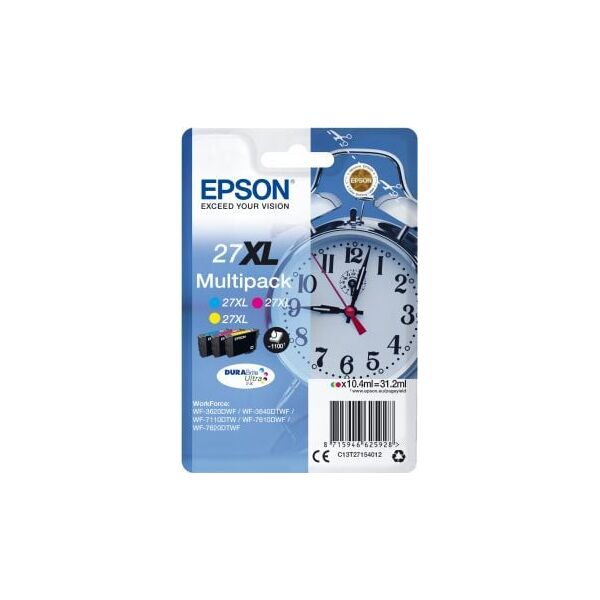 Tusz Epson 27XL Multipack (cmy)