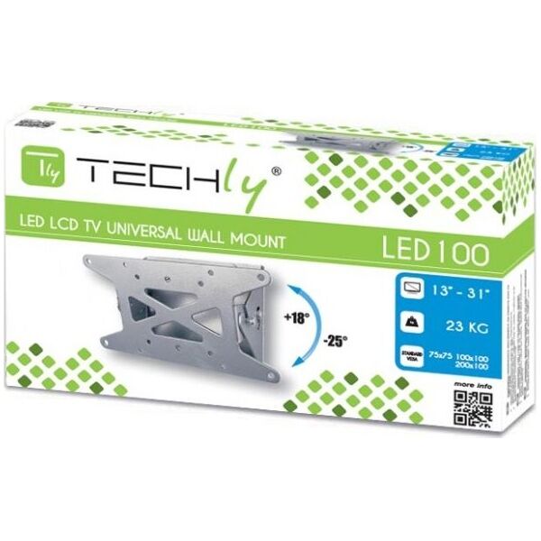 Techly Uchwyt ścienny 13'' - 31''